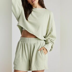 Matching Loungewear Set - Terrycloth/Distressed